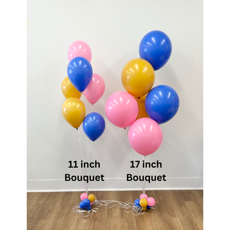 Helium Bouquet 17"