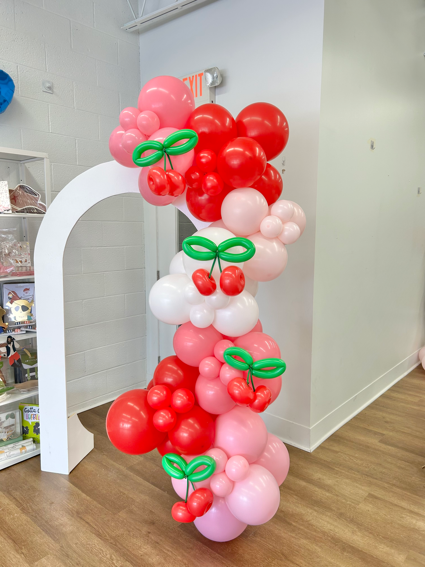 Cherry Theme Valentine Garland